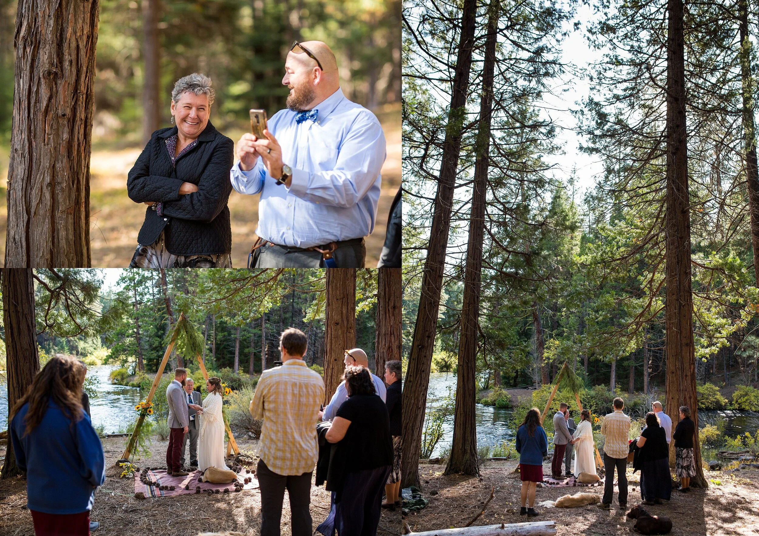 Kelly and Chad's Metolius River Elopement | Sisters, Oregon Wedding  Photographer - Salem Oregon Wedding Photographer, image size:2500x1764