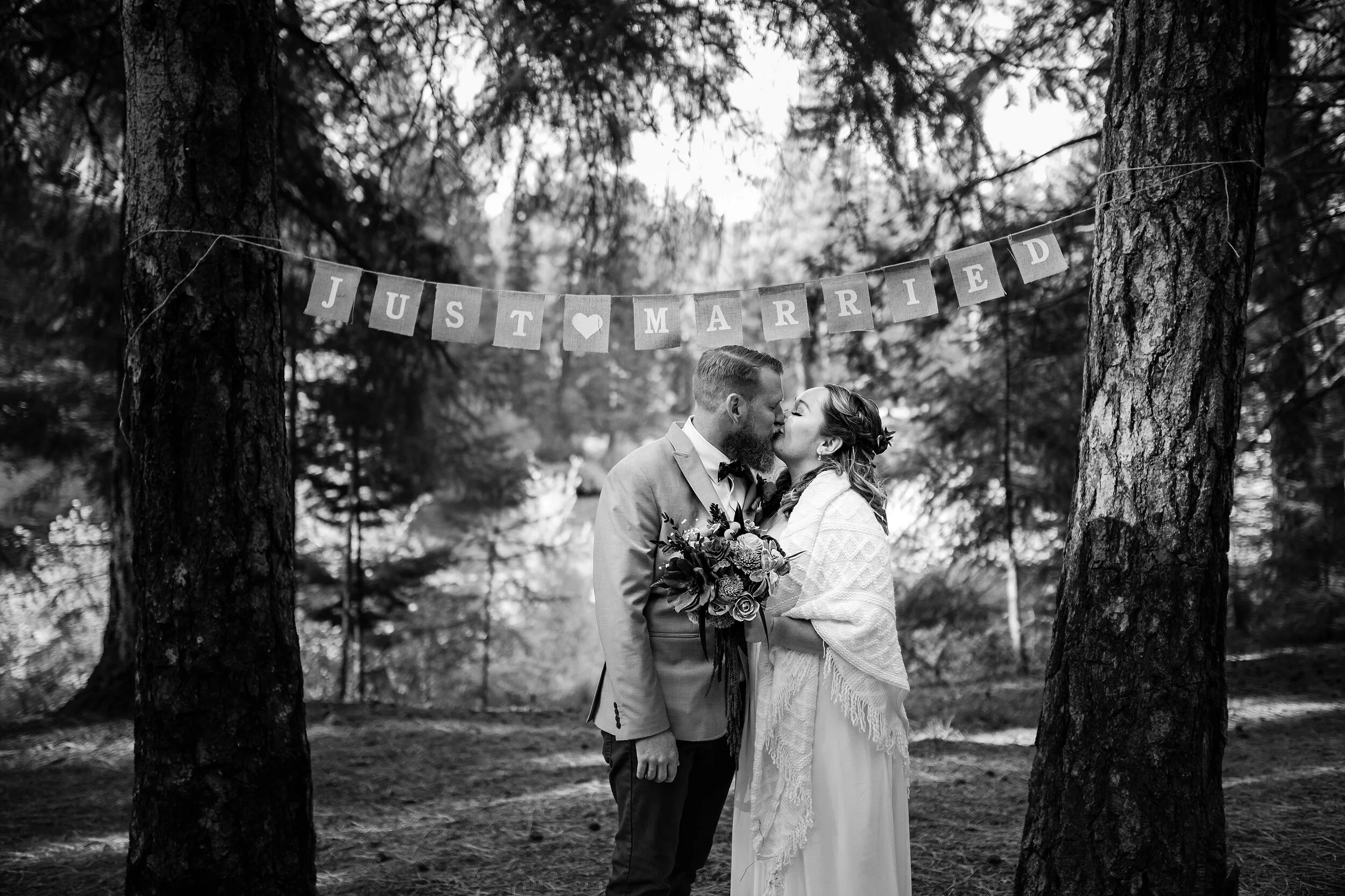 Just Married in Oregon