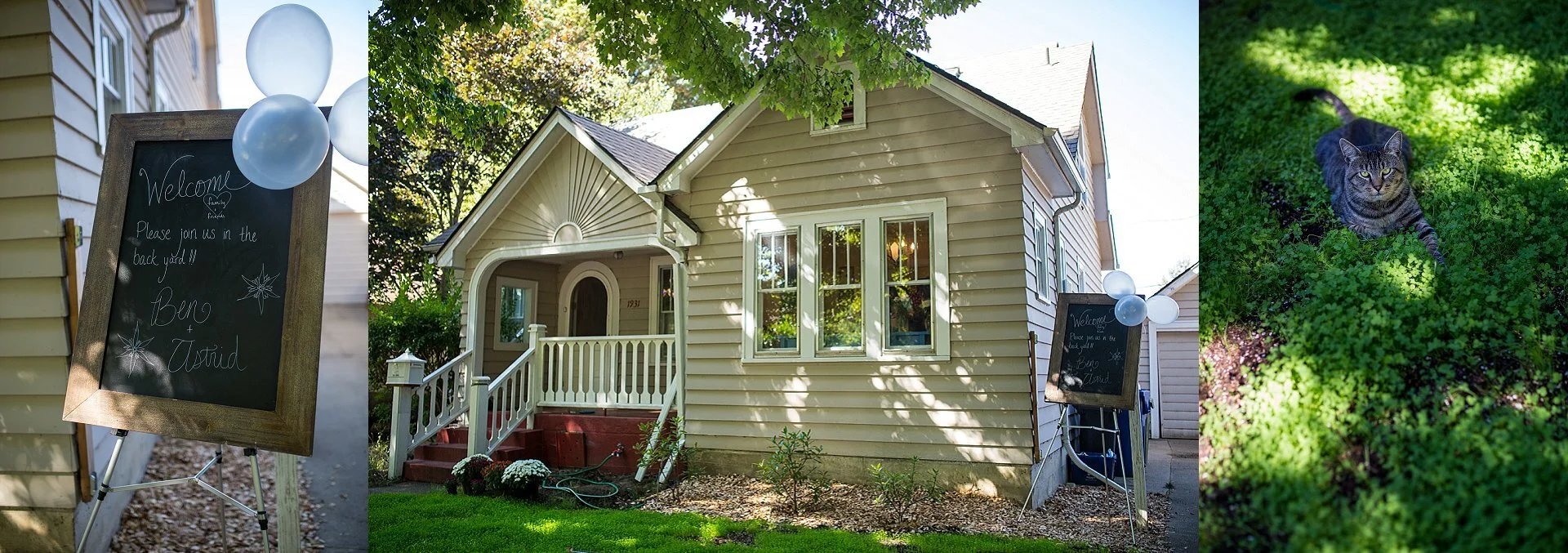 Salem Oregon Backyard Wedding Ceremony