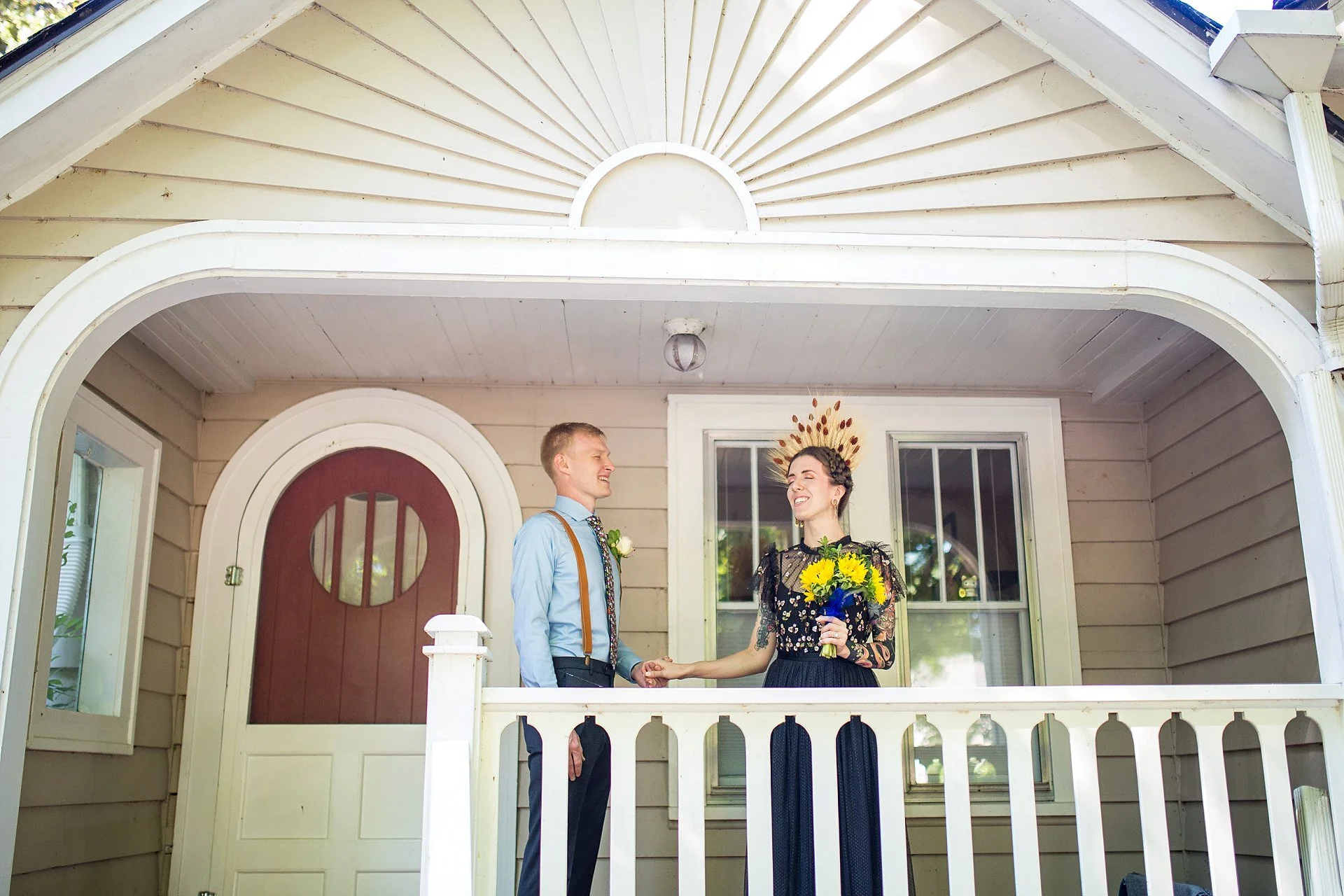 Salem Oregon At Home Wedding Photographer