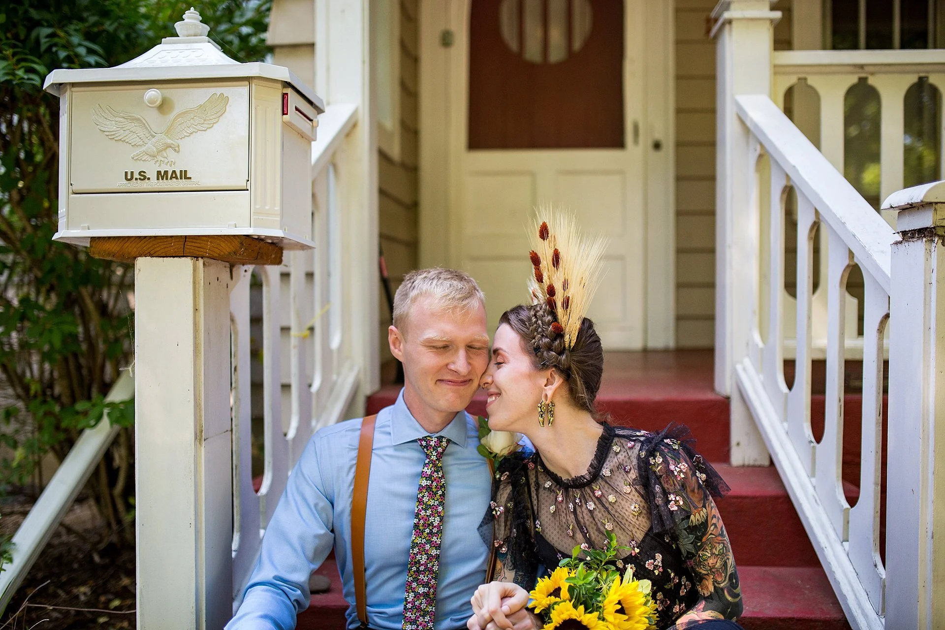 At Home Wedding Salem Oregon Photographer