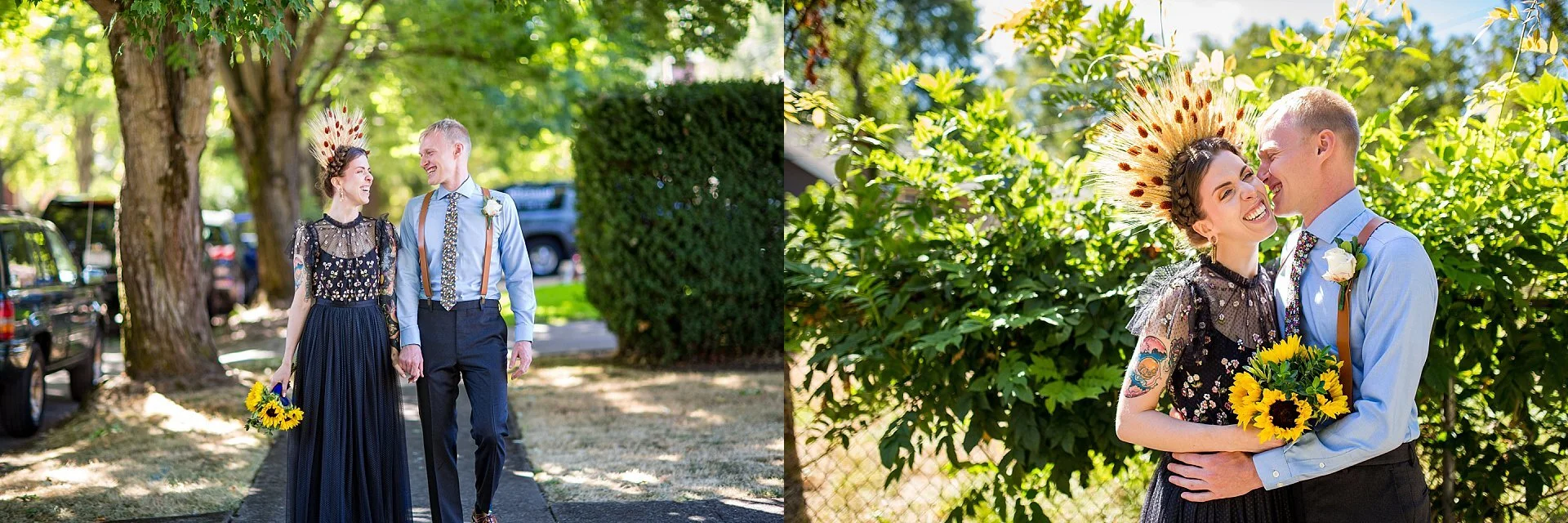 Backyard Wedding Photographer Oregon