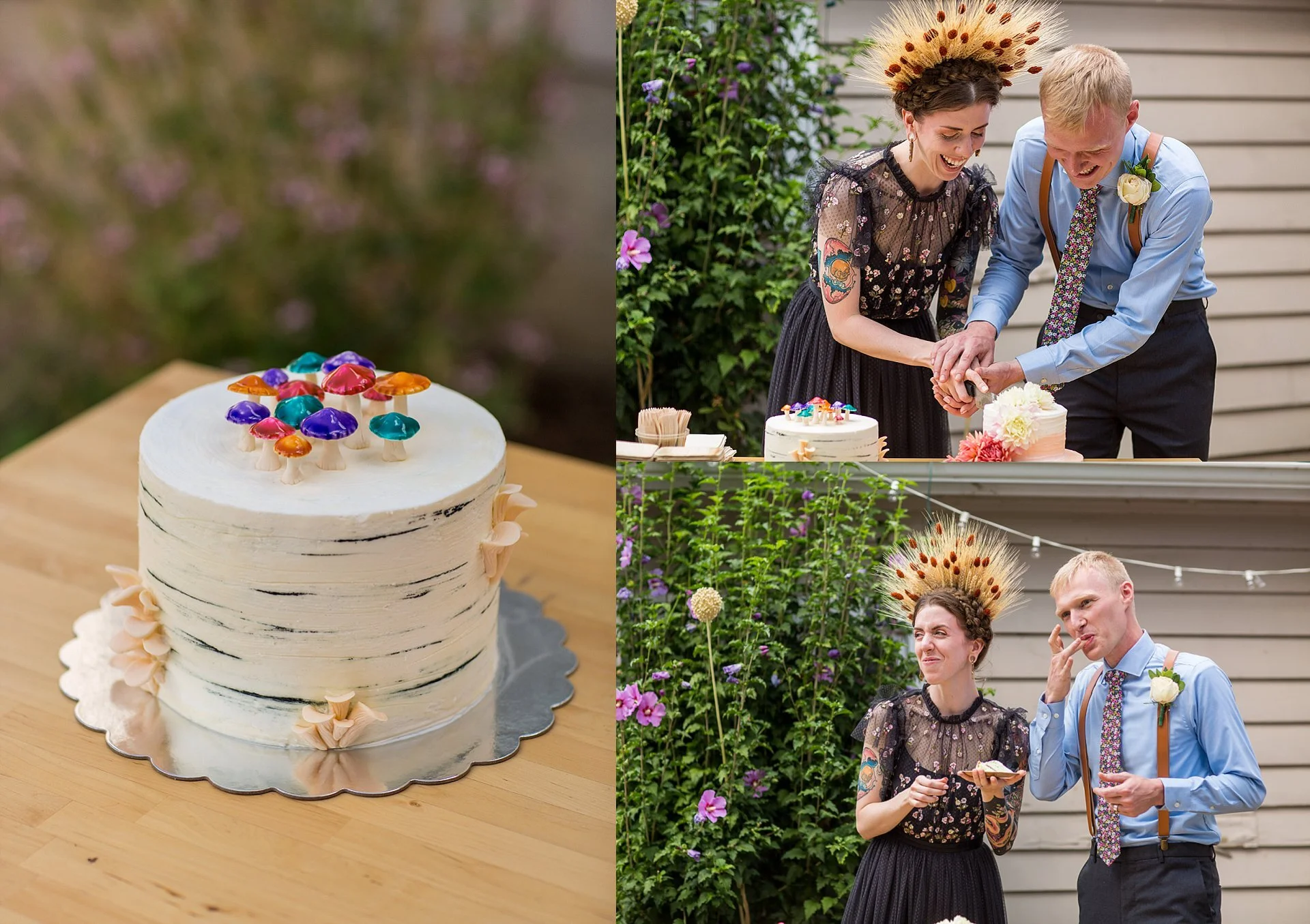 Mushroom Wedding Cake Ideas