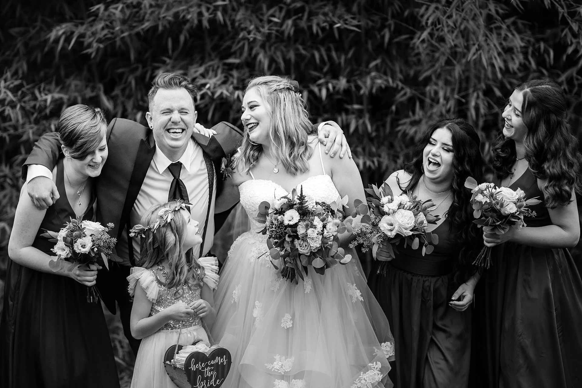 Fun Bridal Party Photos