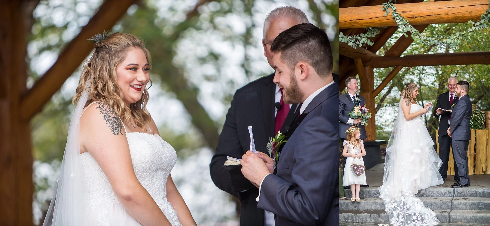 Log House Garden Wedding Keizer Oregon