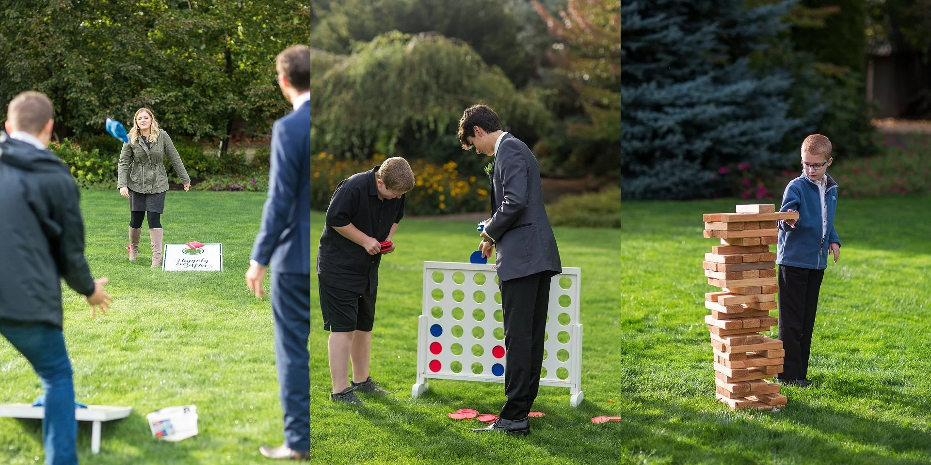 Yard Games at Wedding Receptions