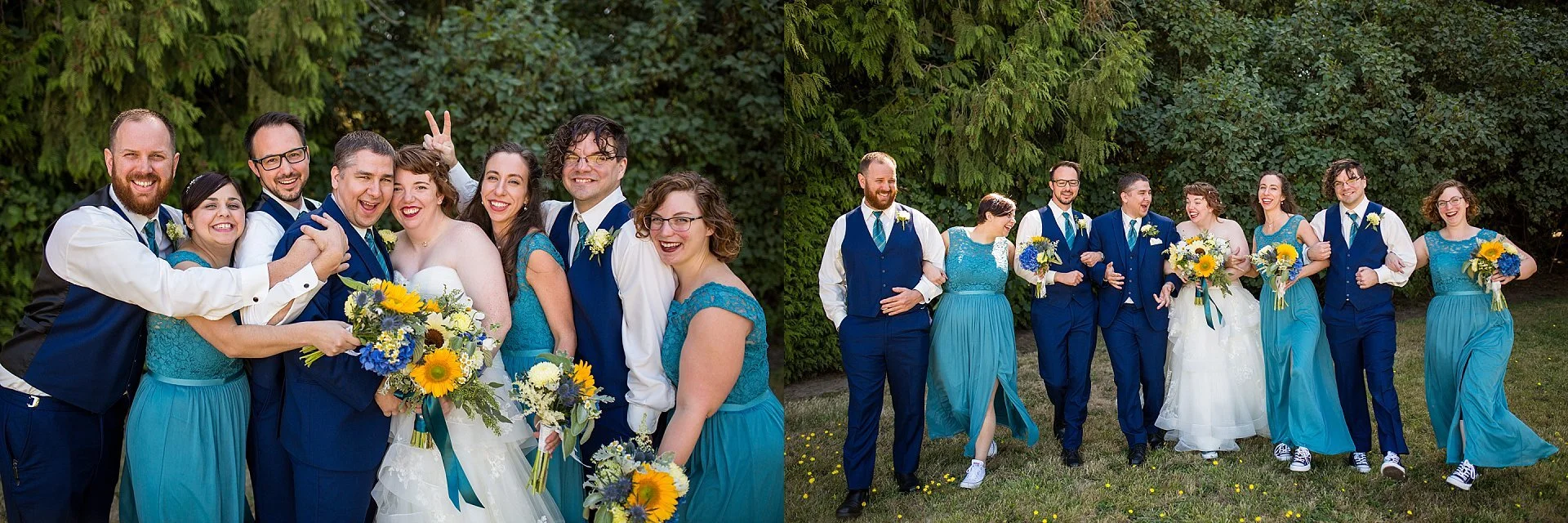 Salem Oregon Wedding Bridal Party Photographer