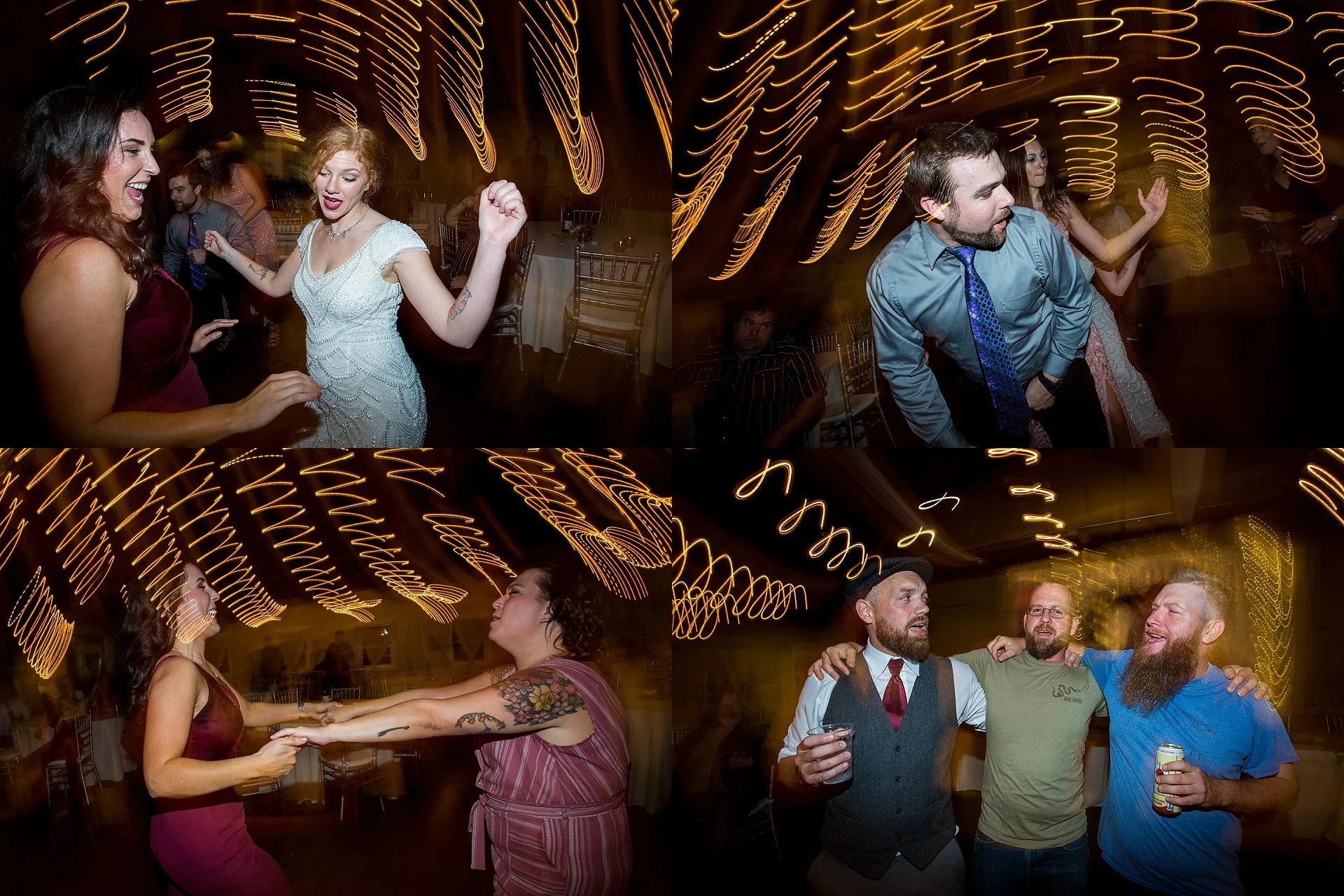 Fun Wedding Reception Dancing Photos