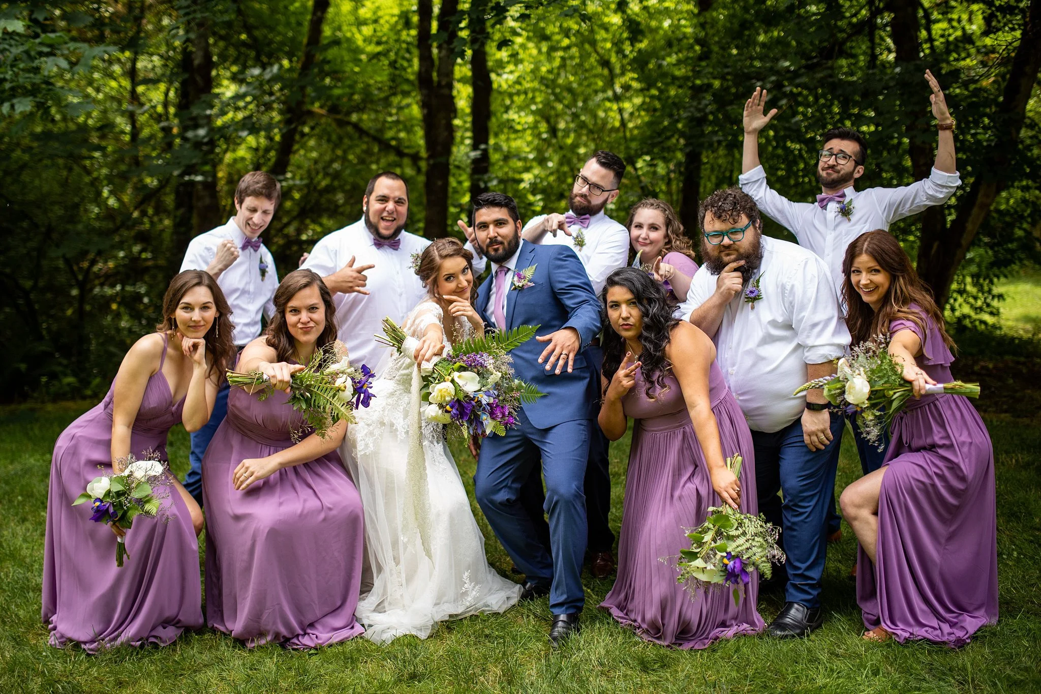 Fun Bridal Party Photos Salem Oregon
