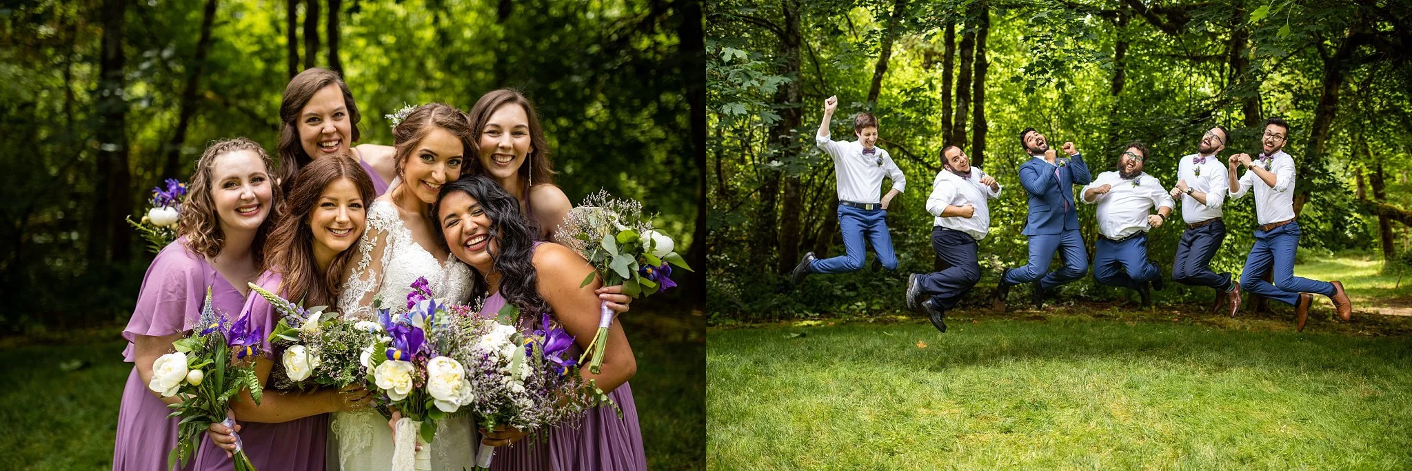Bridal Party Salem Oregon Wedding Photos