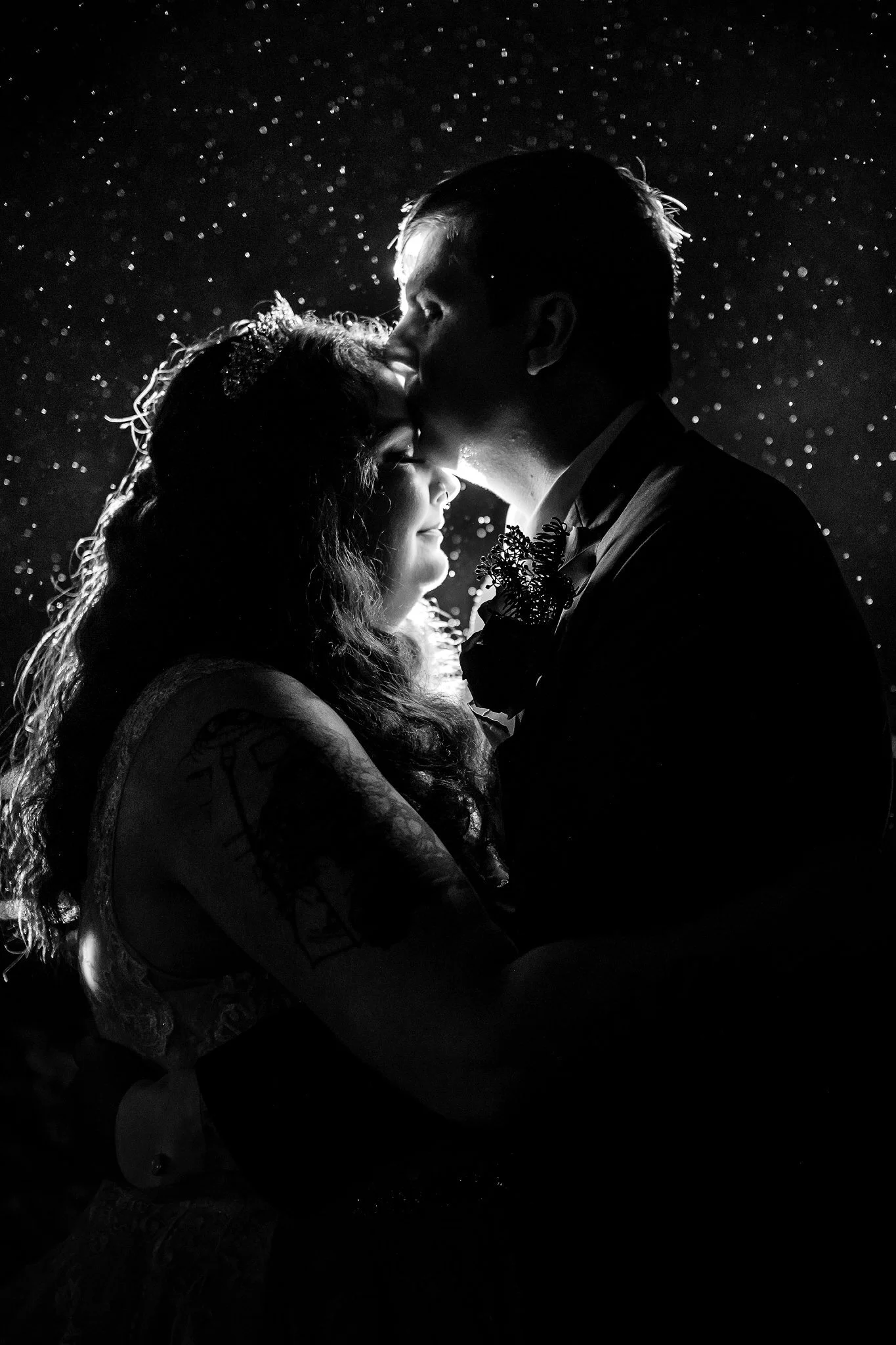 Rainy Wedding Photos Salem Oregon