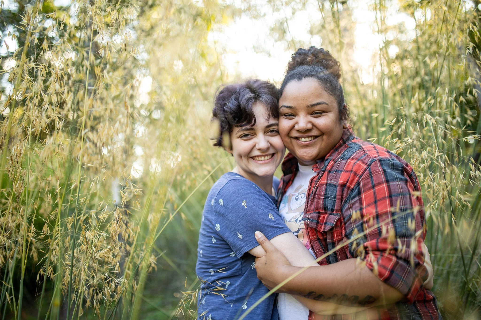 Eugene Oregon Same Sex Engagement Photographer