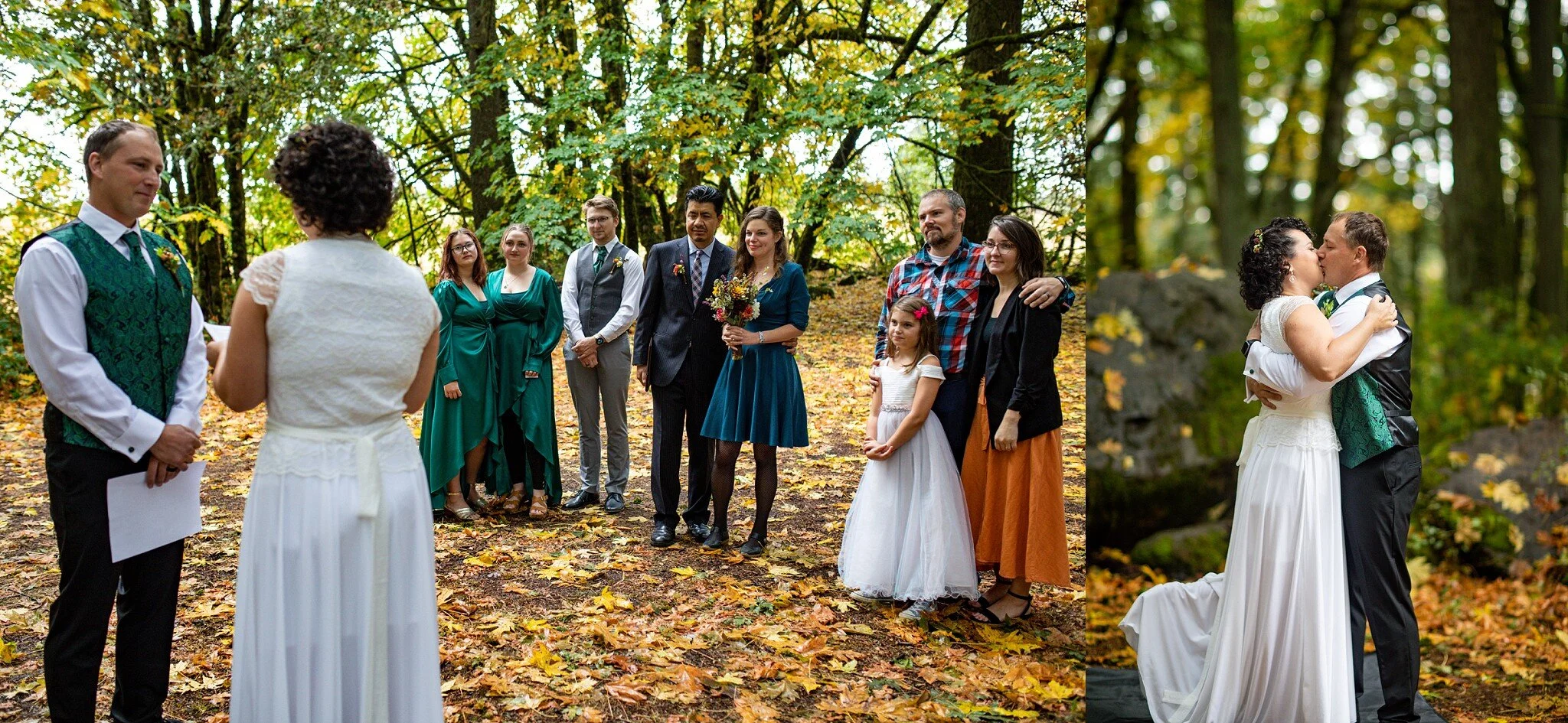 Ariana and Jacob Salem Oregon Elopement