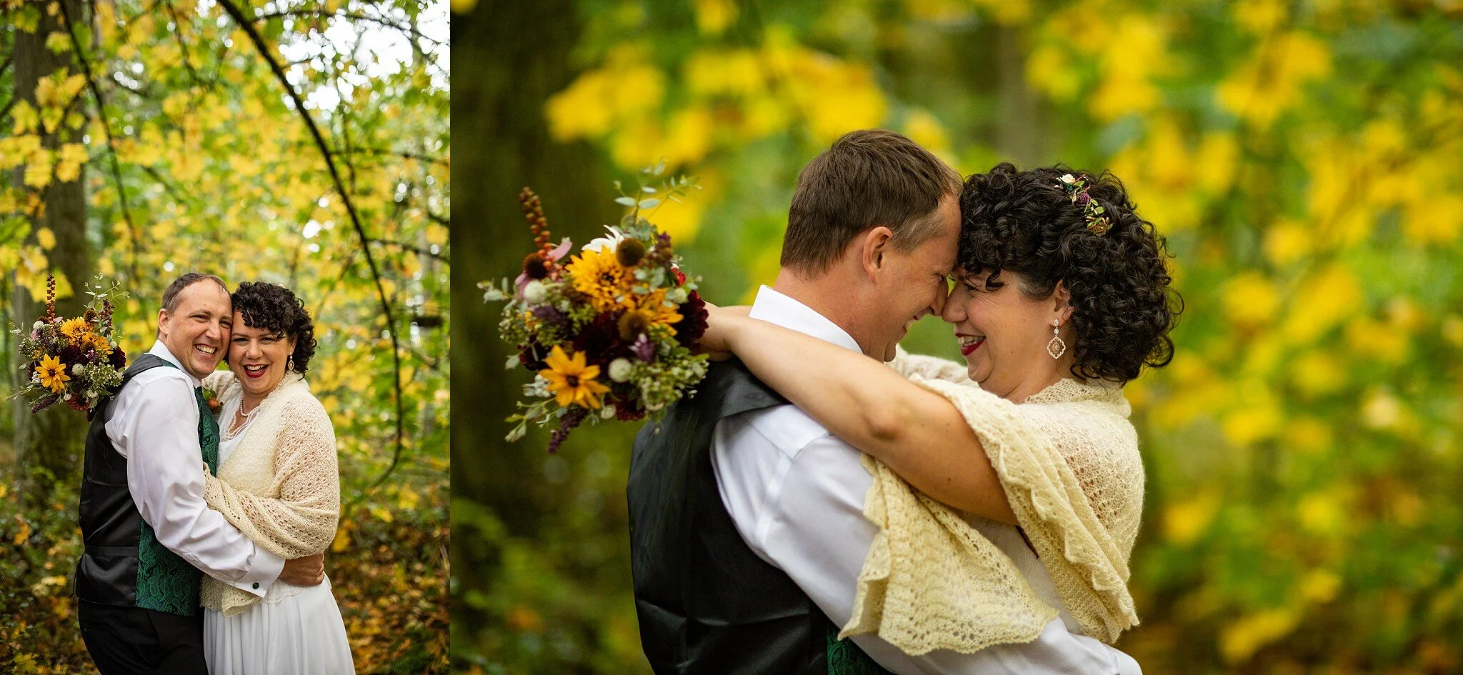 Ariana and Jacob Salem Oregon Elopement