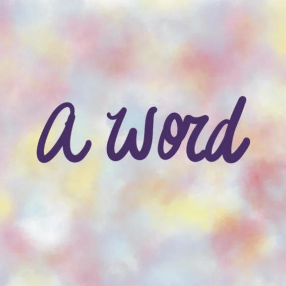 a word