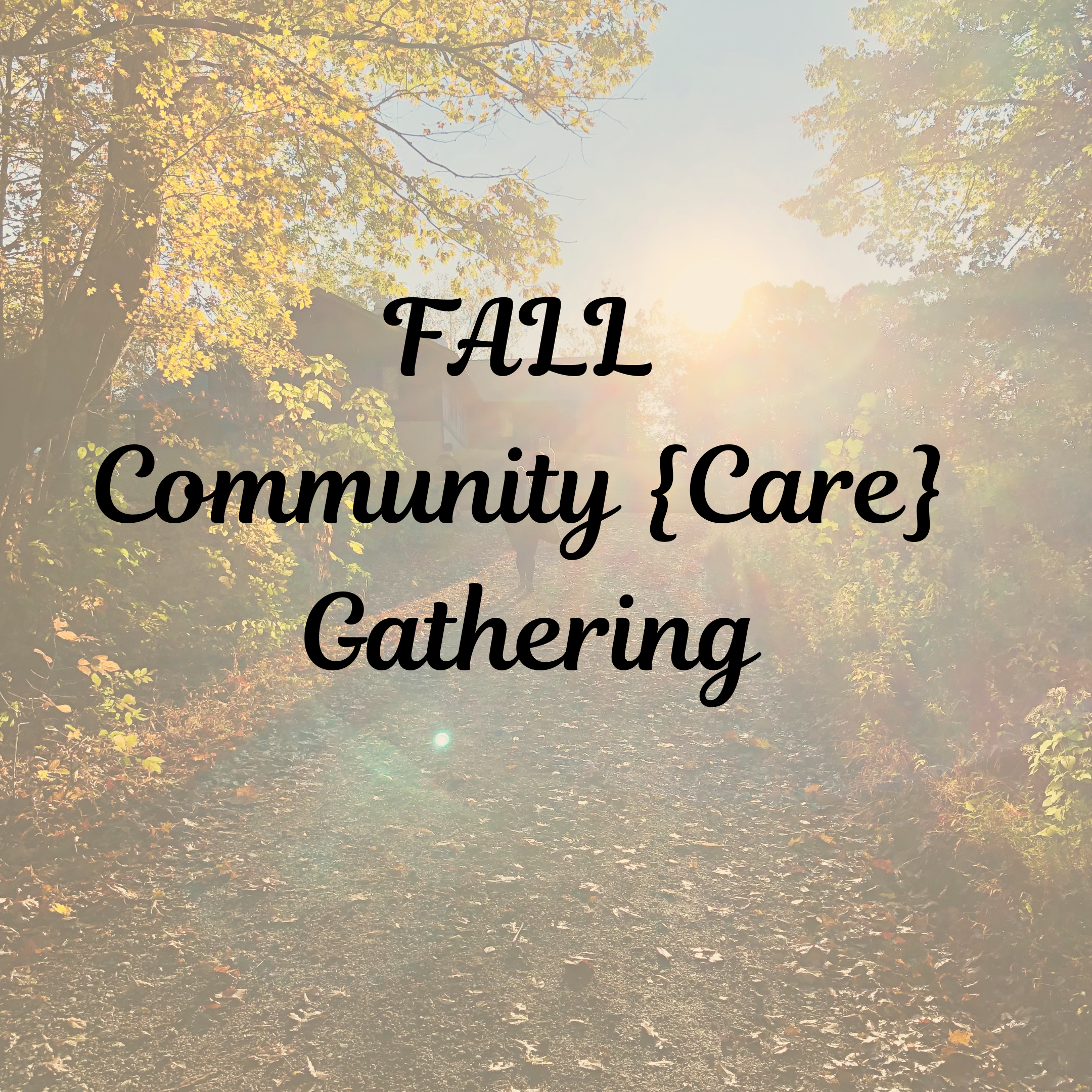 Fall Community {Care} - Morning Harvest Meditation