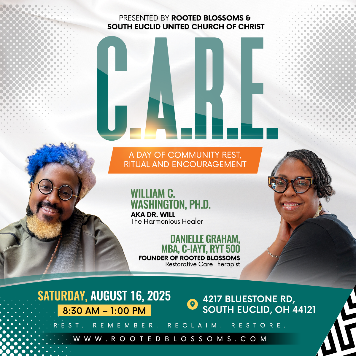 C.A.R.E.: A Day of Community Rest, Ritual & Encouragement
