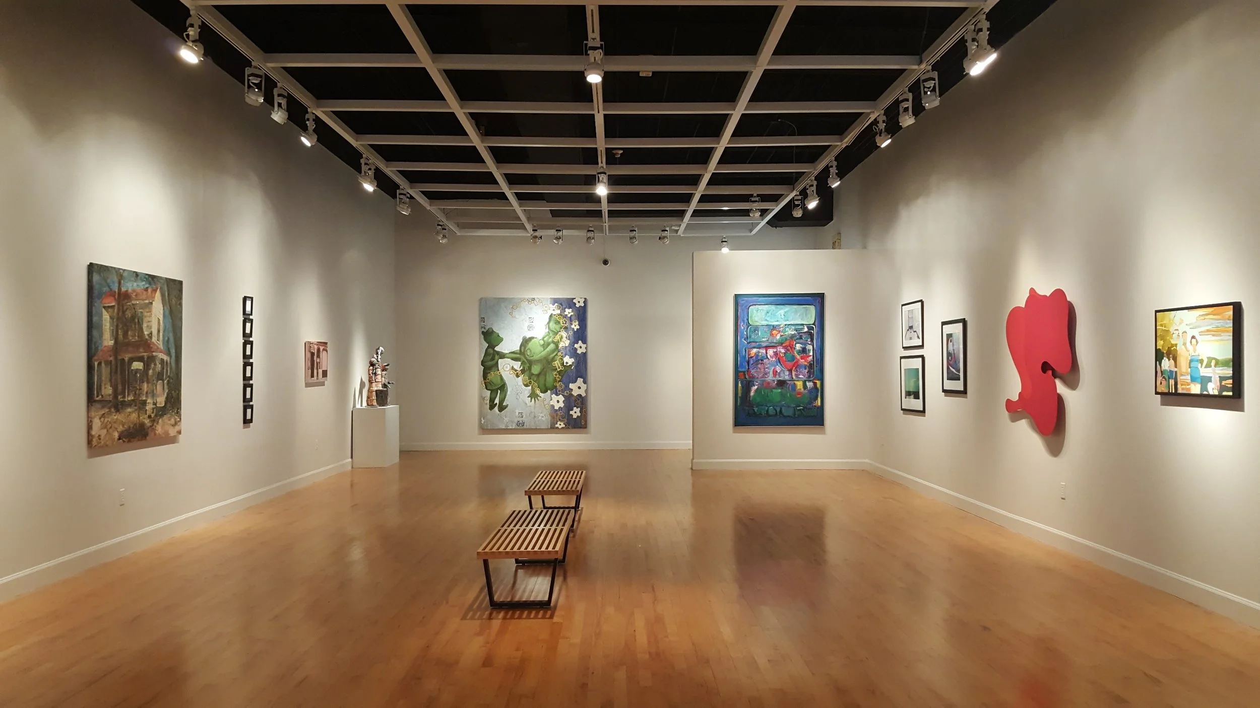 Hudgens Center for the Arts 6400 Sugarloaf Pkwy, Bldg. 300 (at Robot), Duluth 30097 770-623-6002 ext 102 Exhibitions are presented in several galleries and feature local, national and international artists representing all media. The permanent collection includes Joan Miro, Pablo Picasso, Roy Lichtenstein, Wassily Kandinsky and Robert Rauschenberg. The Children's Gallery hosts exciting and educational exhibits for youth. All tours of the main galleries and Children's Gallery are self-guided. Hours: Tuesday-Thursday 1:00 pm - 5:00 pm Friday - Saturday 10:00 am - 5:00 pm Closed Sunday & Monday