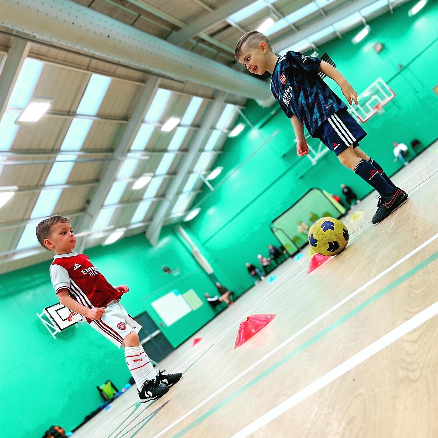 Learning to work with others is a key part of the game and is something we work heavily on during our sessions. 

If you would like to begin your child&rsquo;s football journey&hellip; then these classes are for you. 

Book a FREE TRIAL today! (link 