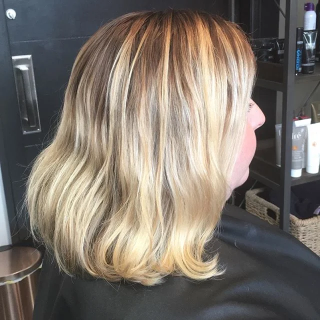 This blonde babe wanted something fun and bright and she got it! #pulpriot