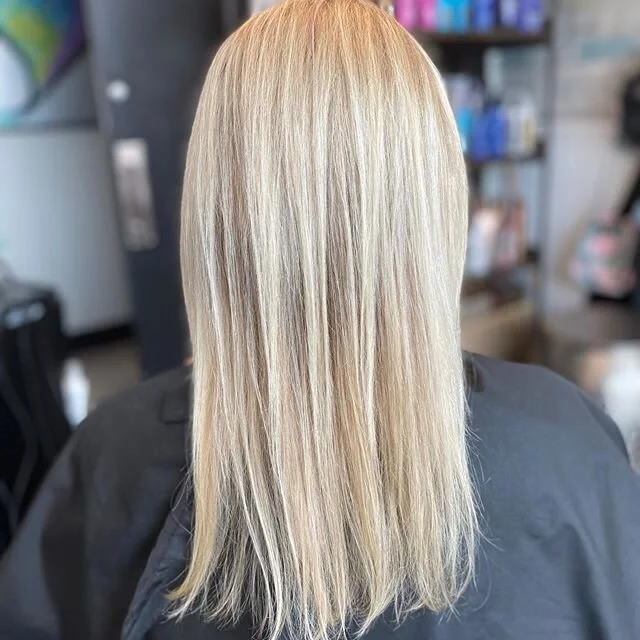 Keratip hair extensions to give my guest a bit more length and volume...#hairshopextensions#keratipextensions#houseofhairwc