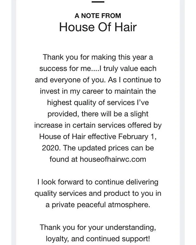 Happy New Year to all of my fabulous clients....