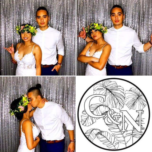 Portland weather has us wishing we were back in Hawaii celebrating this beautiful couple! 🌺 We are gearing up for holiday party season, reach out if you are looking for a customizable photo booth to level up your party!
.
#retrospectpdx #holidaypart