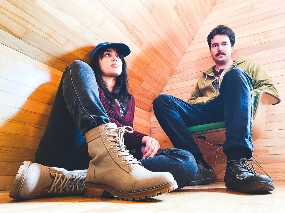 Memory Keepers from left; Amarah & Jared Boulanger; press photo courtesy of the artists.