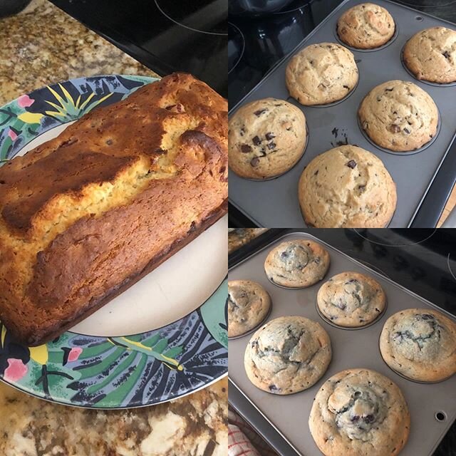 Spent all night sick with a 102 temp. So what did I do this morning? Alllll the baking.