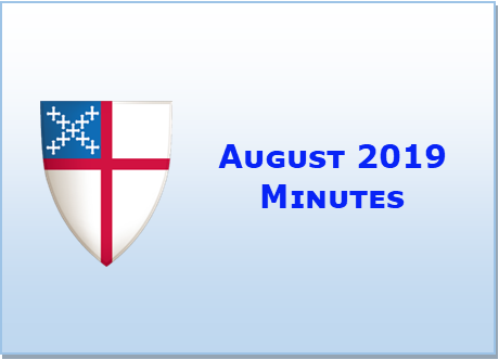   August 2019 Minutes  