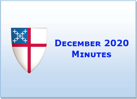  December 2020 Vestry Minutes  