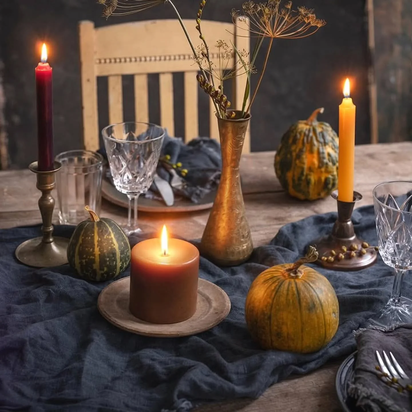 Desicon k&auml;sity&ouml;n&auml; valmistetut kotimaiset kynttil&auml;t palavat kauniisti ja savuttamatta. Laadukkaat ja puhtaat ainesosat takaavat pitk&auml;n paloajan.🍁

Tarjoamme t&auml;ll&auml; viikolla keskiviikosta lauantaihin kaikista kynttil&