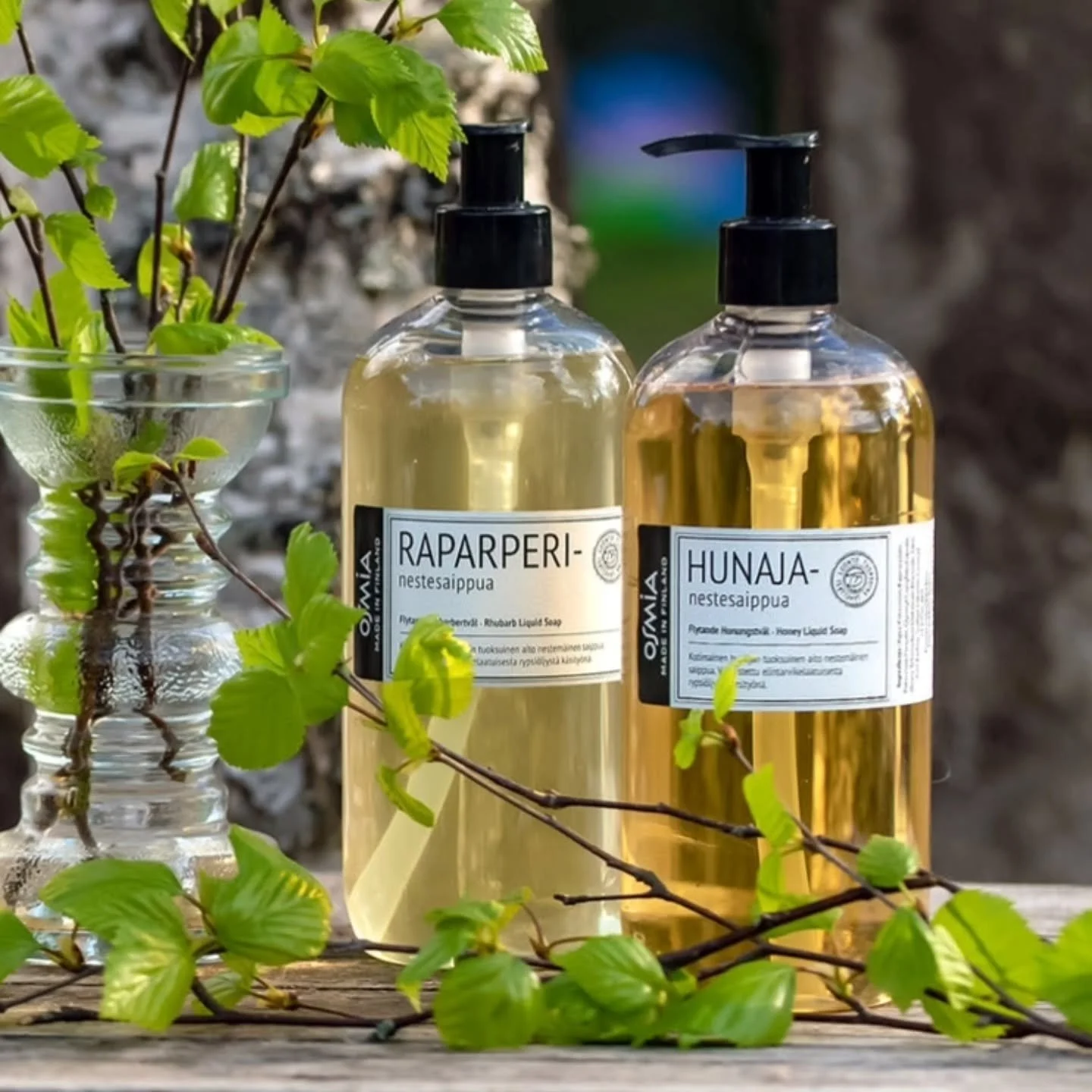 Tiesitk&ouml;, ett&auml; kotimaisen Osmian nestesaippuat valmistetaan huolella Suomessa? N&auml;m&auml; biohajoavat saippuat eiv&auml;t ole pelk&auml;st&auml;&auml;n kauniita kylpyhuoneessa vaan ne ovat my&ouml;s hell&auml;varaisia iholle ja ymp&auml