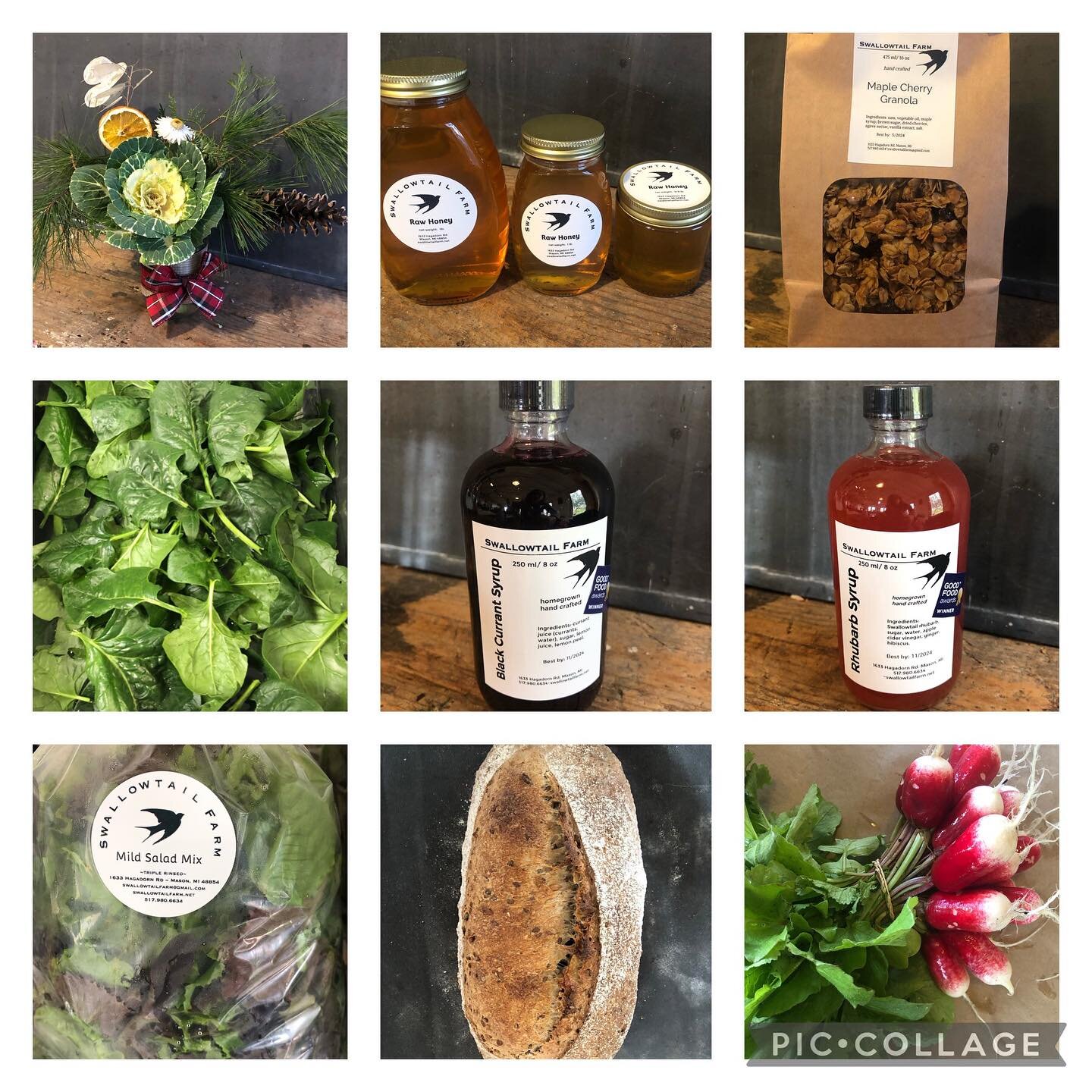 Available this week in the farmstand or preorders open until midnight tonight for Tuesday pick up at swallowtailfarm.net (click on order produce button)