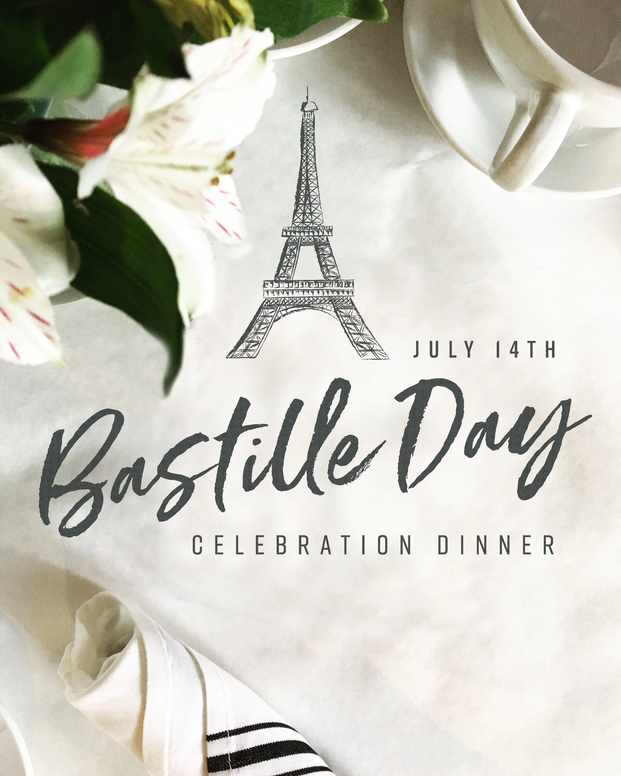 Vive la France! 8th Annual Bastille Day Celebration Dinner