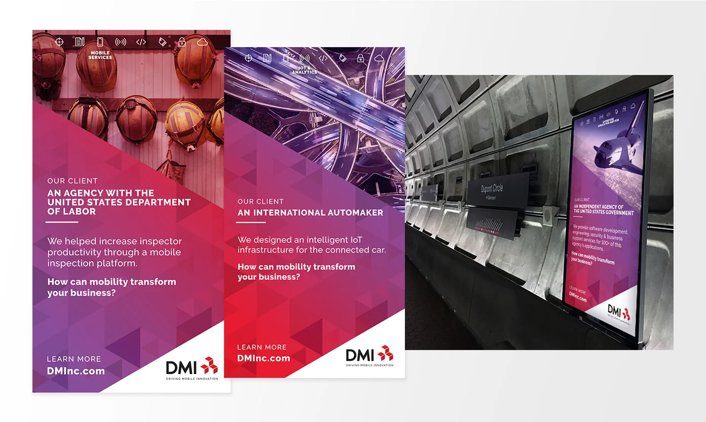 Dupont Circle Metro Ads
