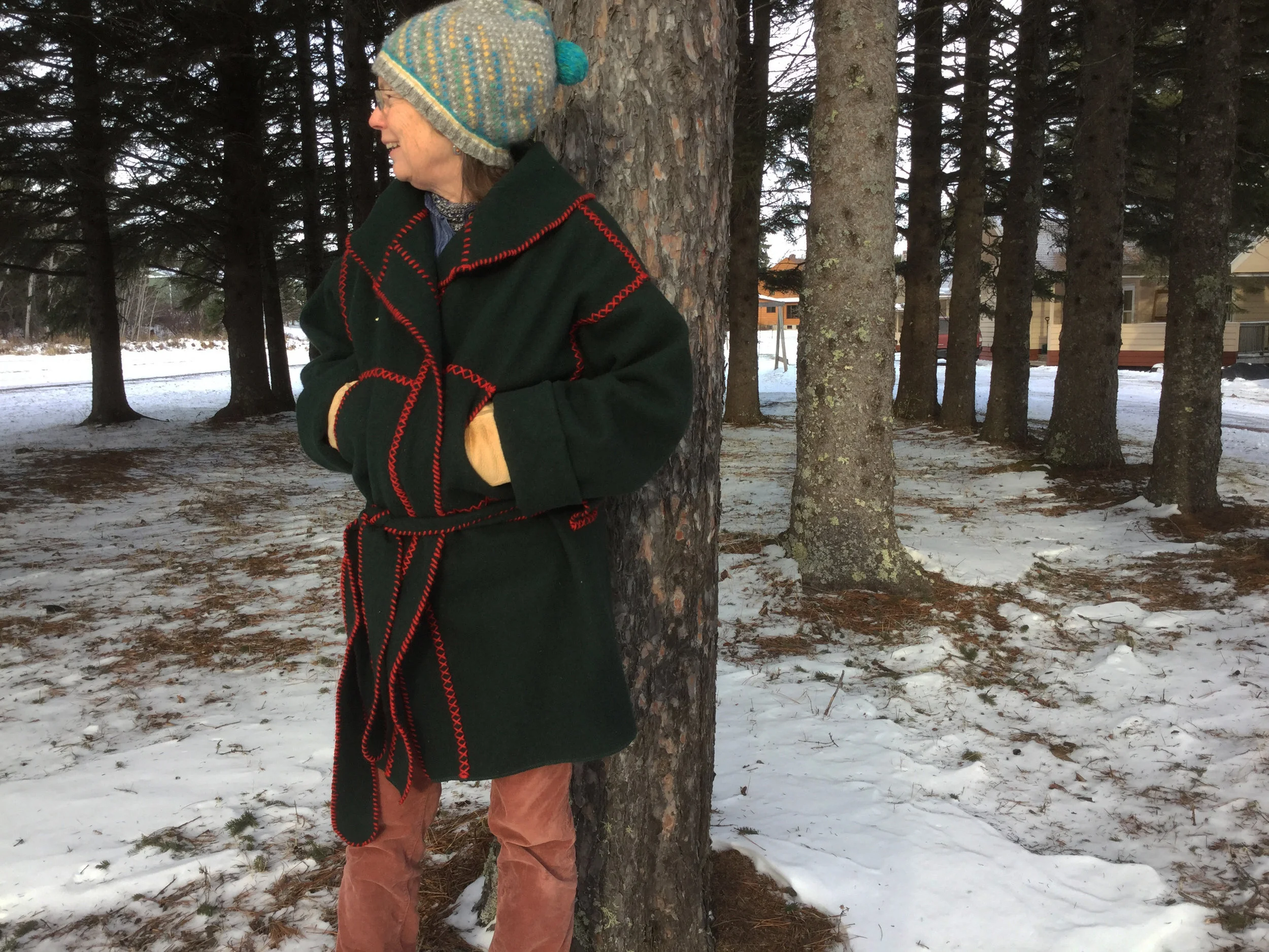 SS 18 Blanket Coat Carol Green.JPG