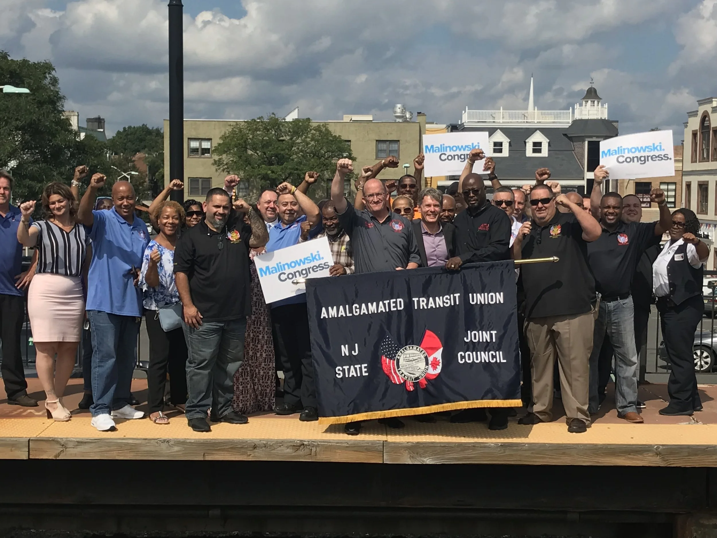 Amalgamated Transit Union Endorses Tom Malinowski