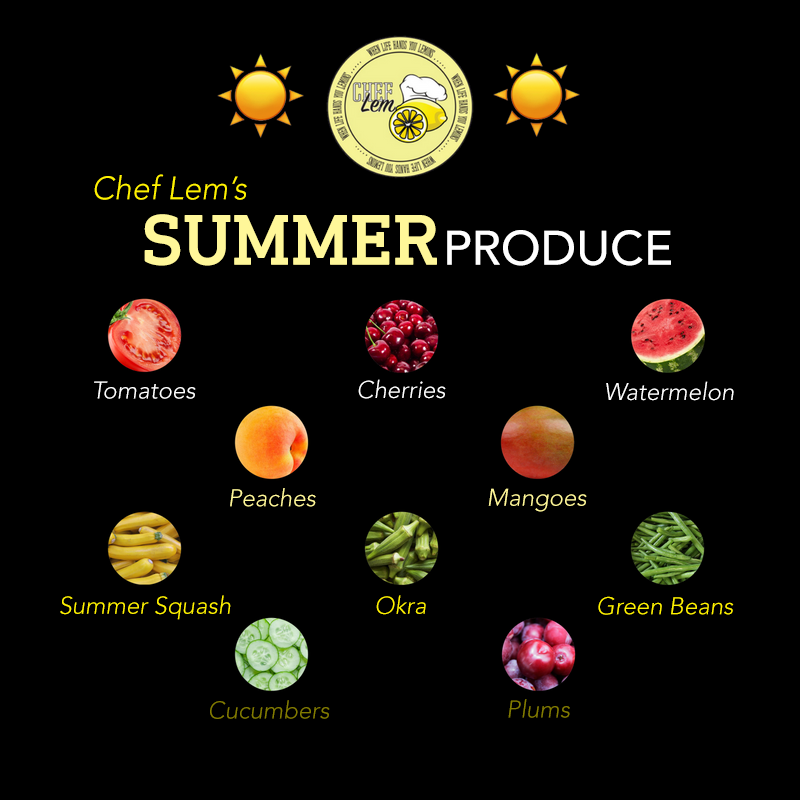 Summer Produce First and Second Team