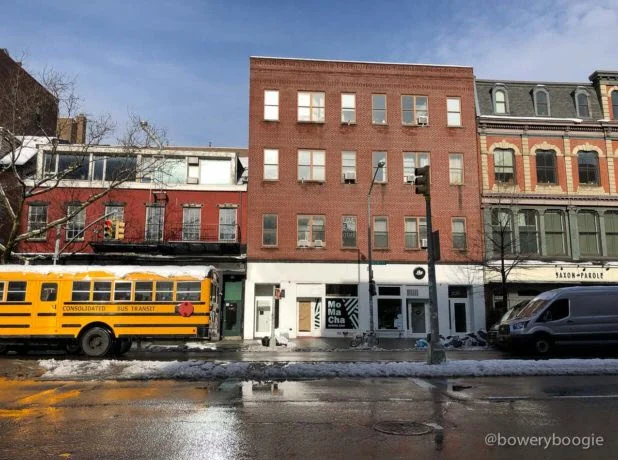 Bowery Boogie MOMACHA Responds to MoMA Lawsuit, Raises Stakes with Expansion May 30, 2018 “Down on the Bowery, a tiny tea shop has ruffled the feathers of the Museum of Modern Art . “MOMACHA , the months-old matcha cafe and “exhibition space,” opened with little fanfare at 312 Bowery, yet quickly attracted a legal response.” Read More