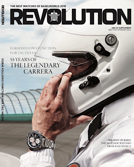 Revolution Magazine October 24, 2018 “Frank Dubarry has redefined how we tell time with his audacious "tattoo" watch inspired by Maori art. This year, he releases the same watch, but in a beautiful bronze case.” Read More