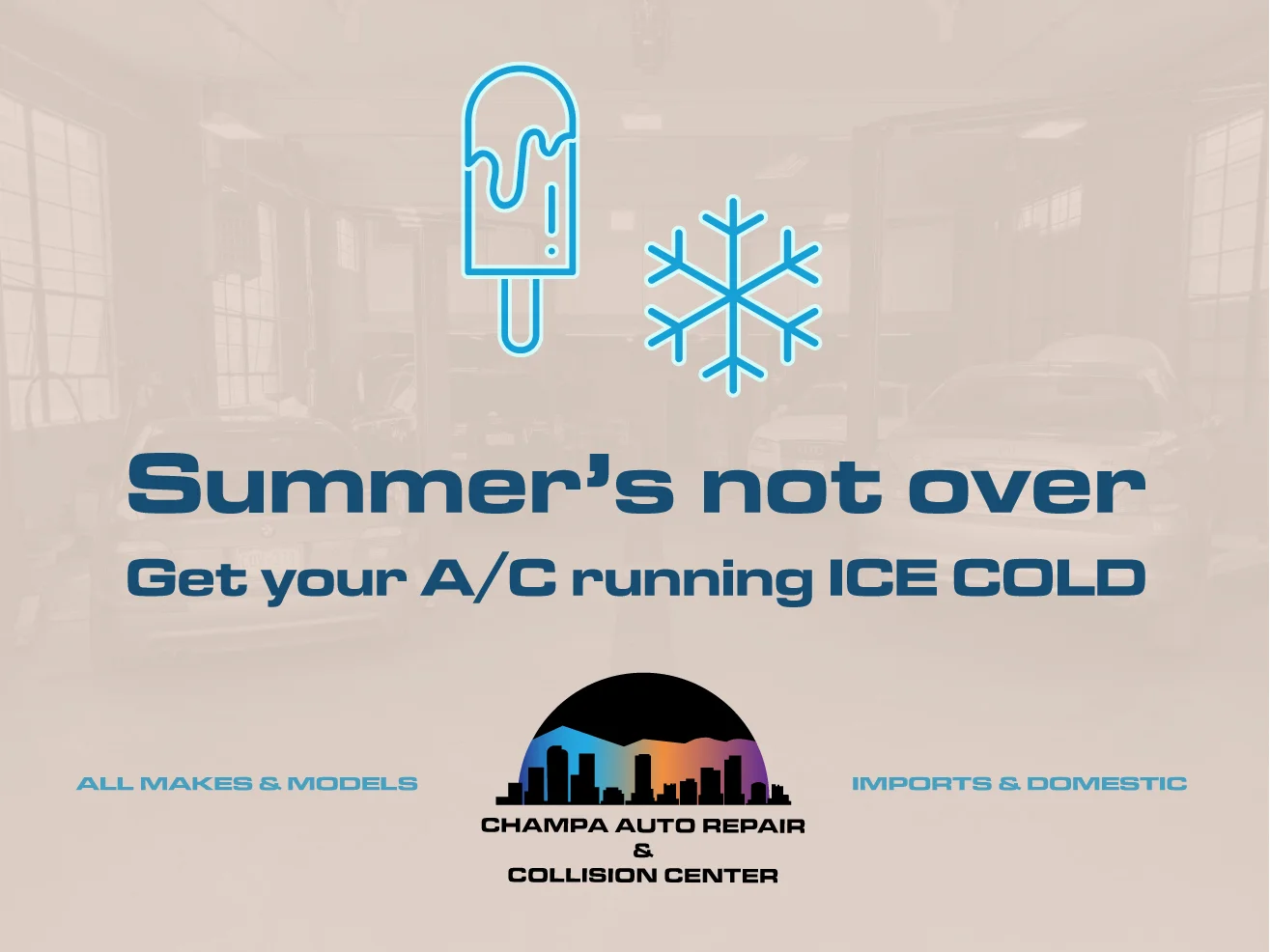 Summer's not over yet - Keep you A/C running stong