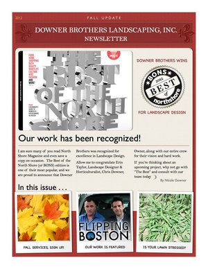 Best of Northshore 2012 Newsletter