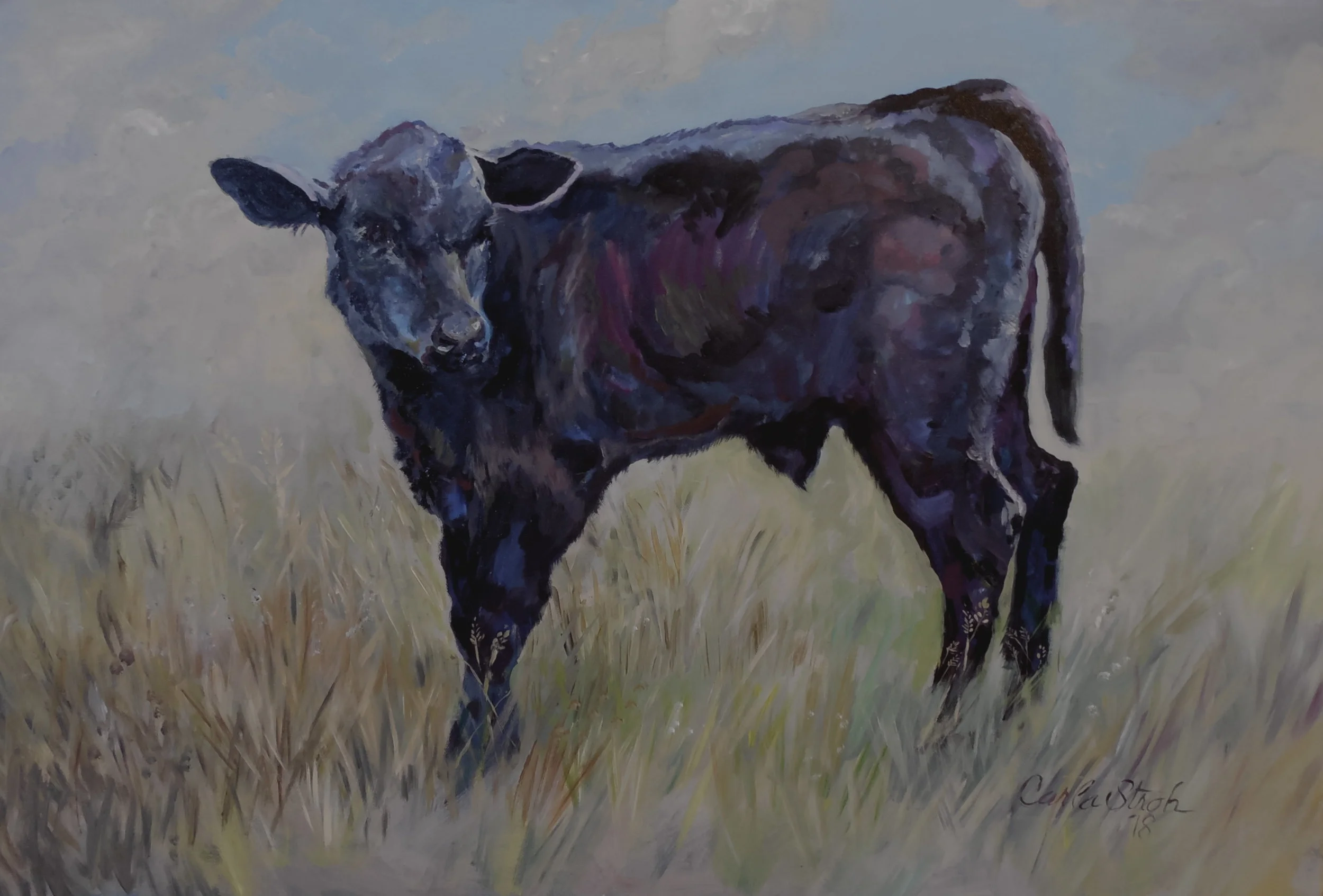 Mattie's Calf    30x40  $3456