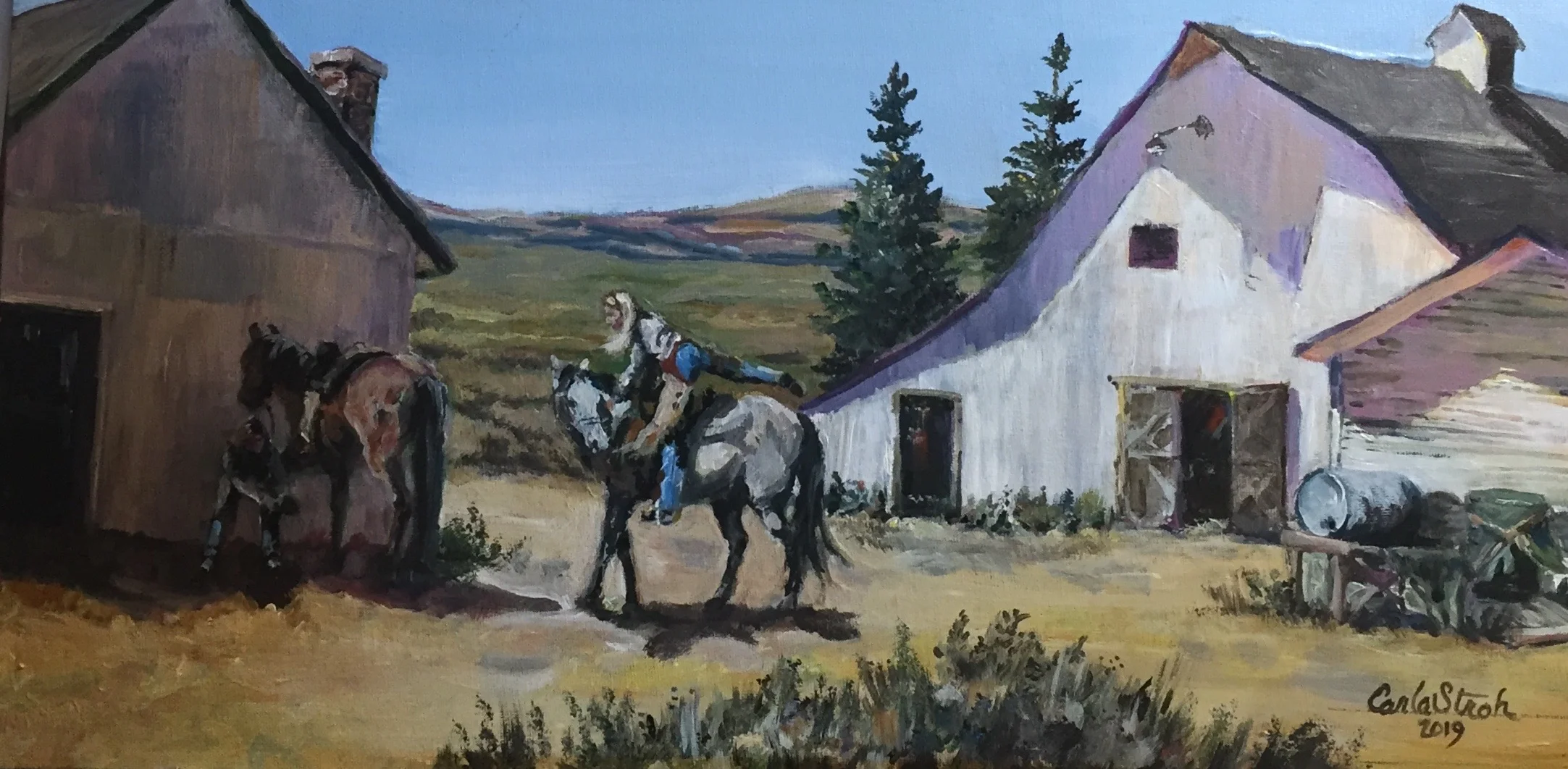 Living The Dream  10x20   $600