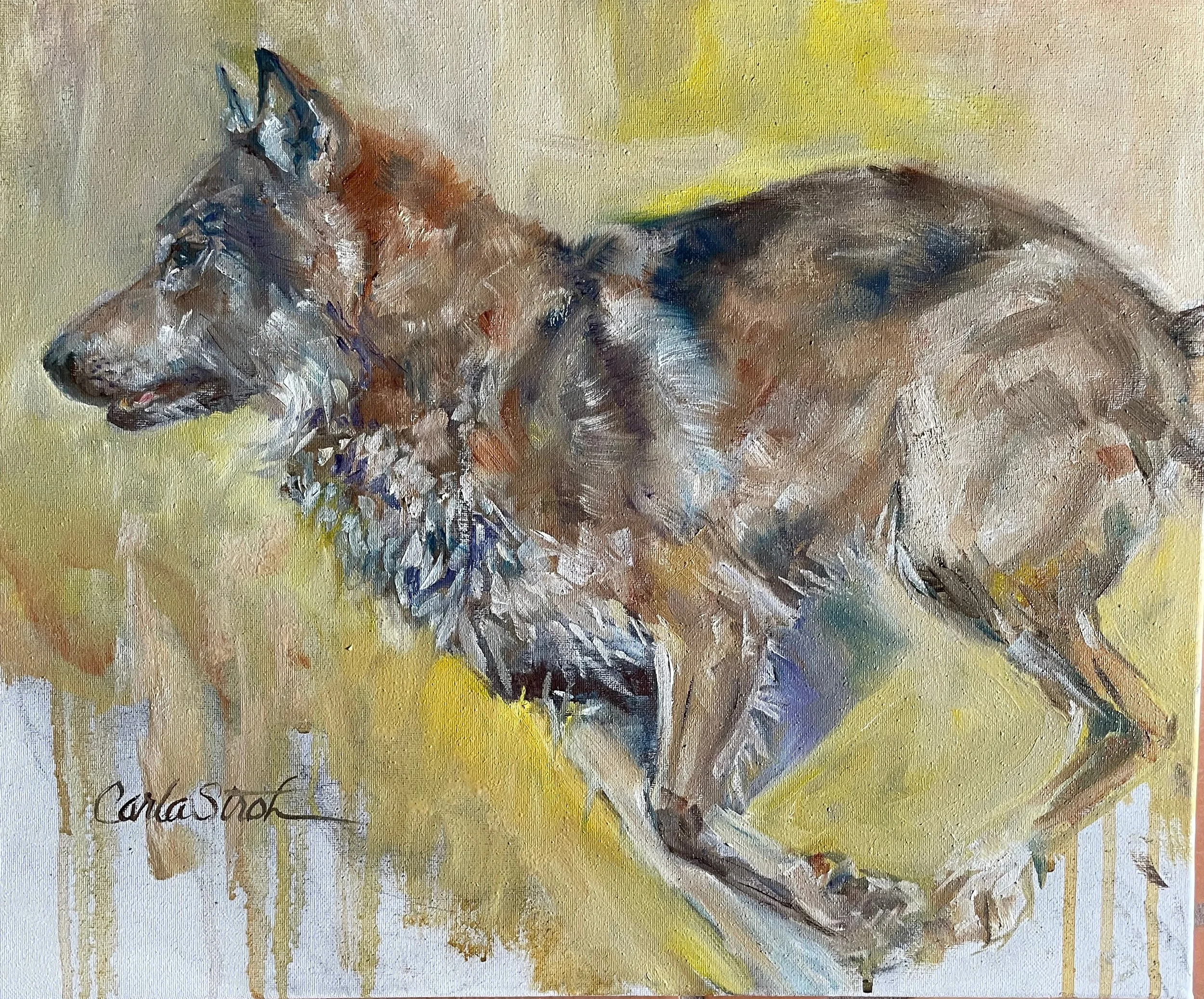 Pursuit  18x20  $1000