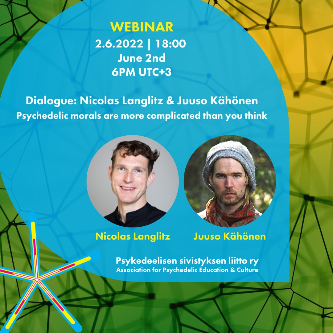 Psychedelic morals are more complicated than you think – Webinaari 2.6.2022