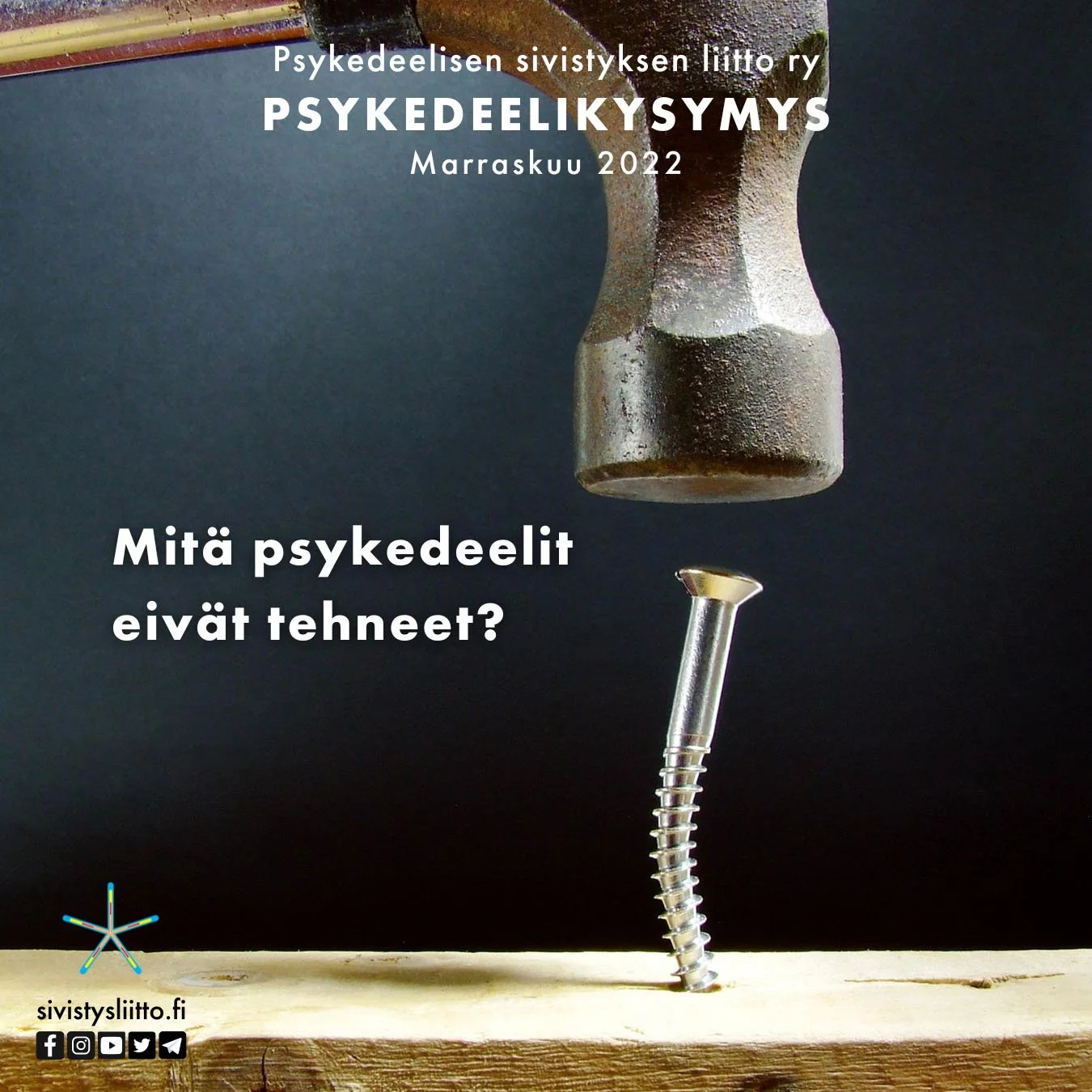 Marraskuun Psykedeelikysymys: Mitä psykedeelit eivät tehneet?