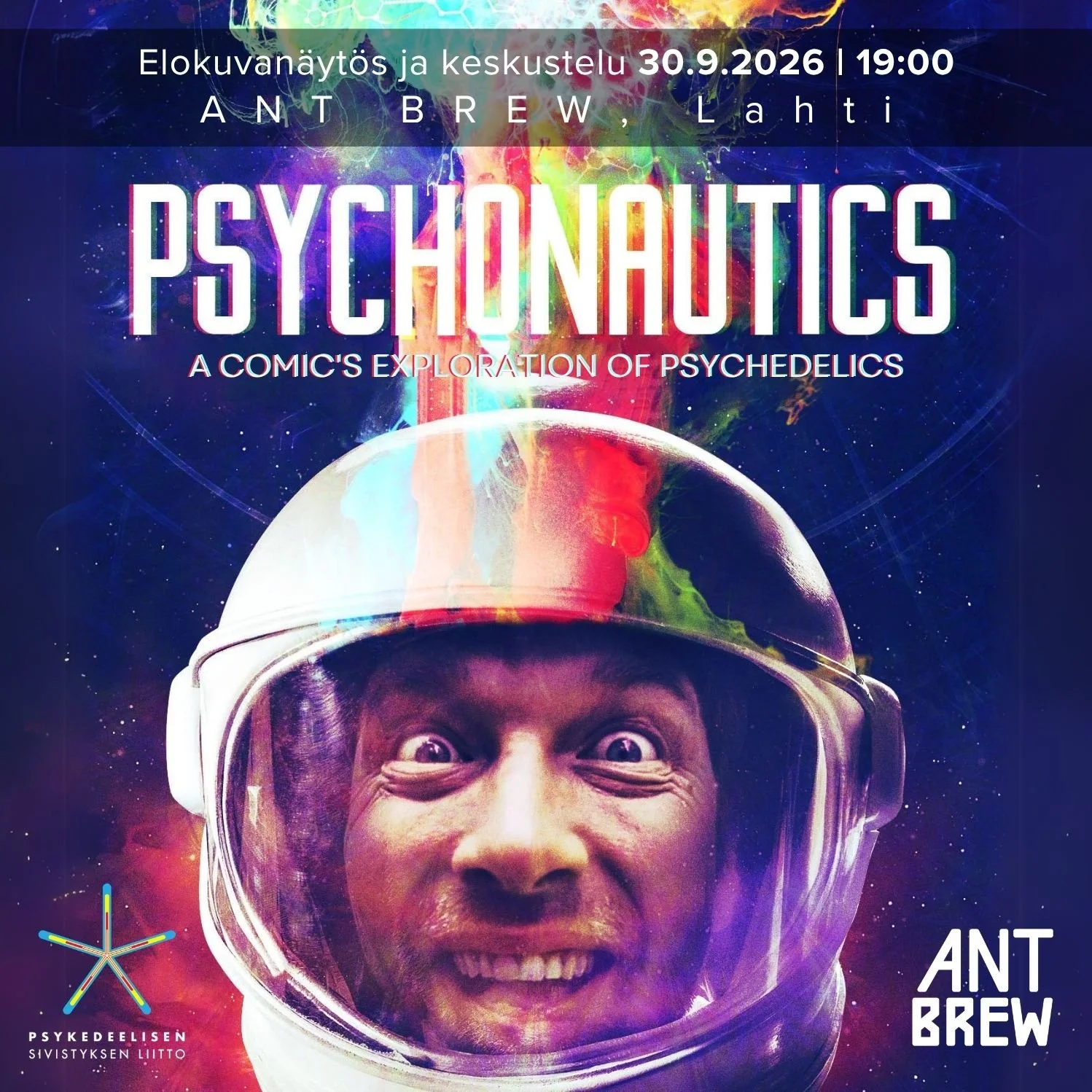 LAHTI: Psychonautics – A Comic's Exploration of Psychedelics, dokkari ja keskustelu