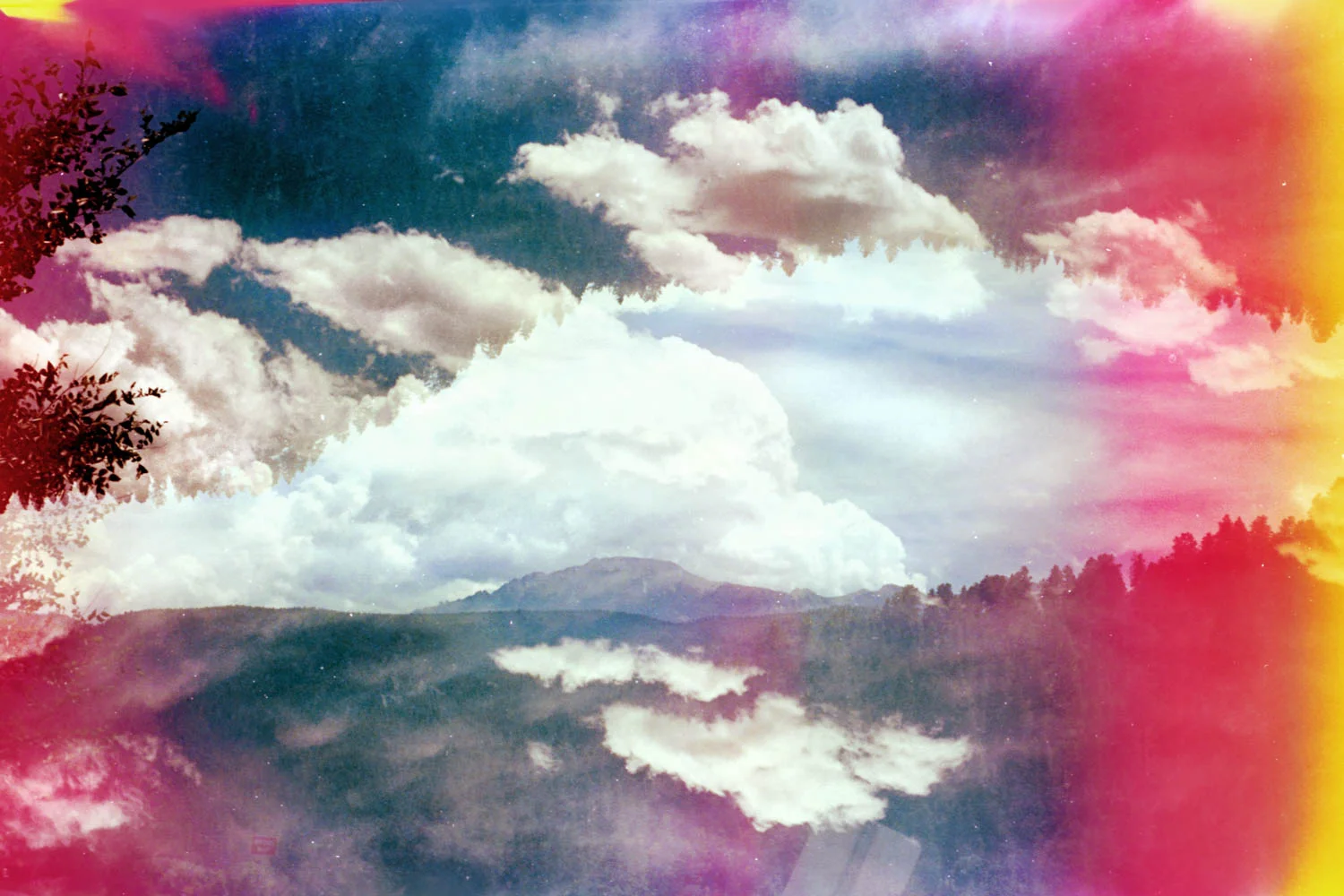 MM 683 - CO, USA Double exposure and camera dropped and opened on this part of the film. 